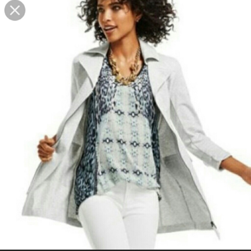 CAbi Style 253 mixed print tunic